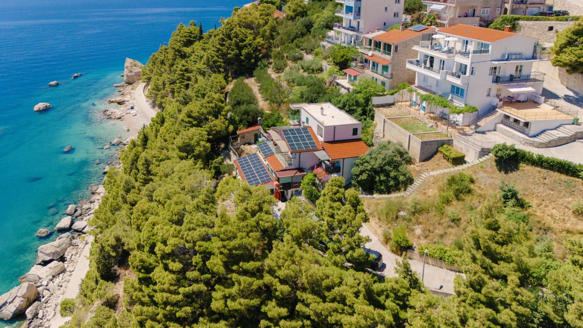 Seaview Apartments Nives Brela Exteriör bild