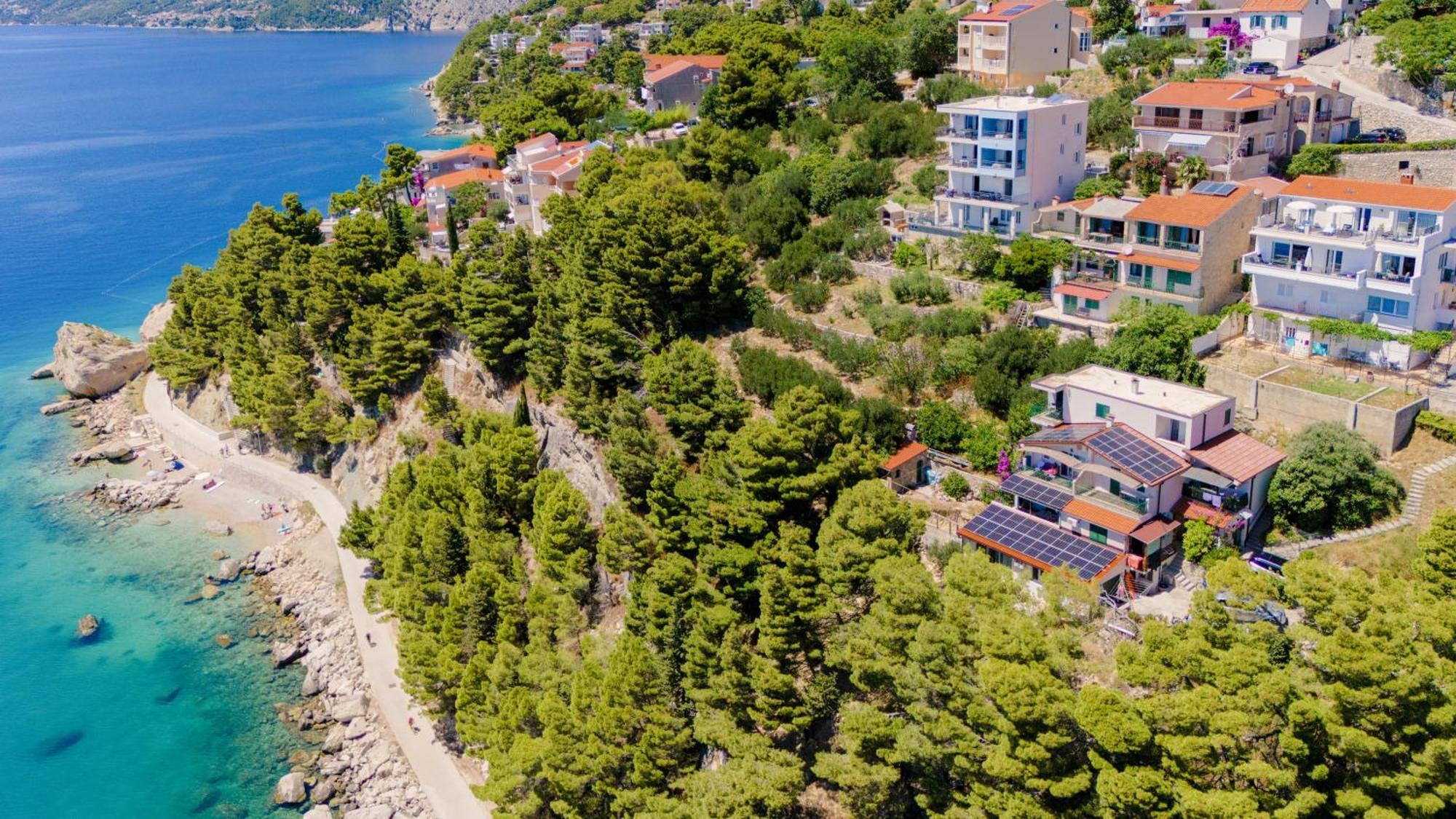 Seaview Apartments Nives Brela Exteriör bild
